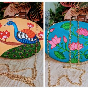 Handpainted Clutch #2