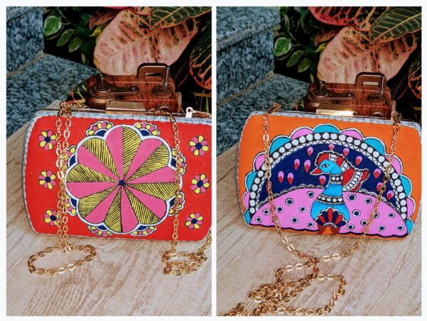 Handpainted Clutch #5