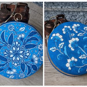 Handpainted Clutch #1