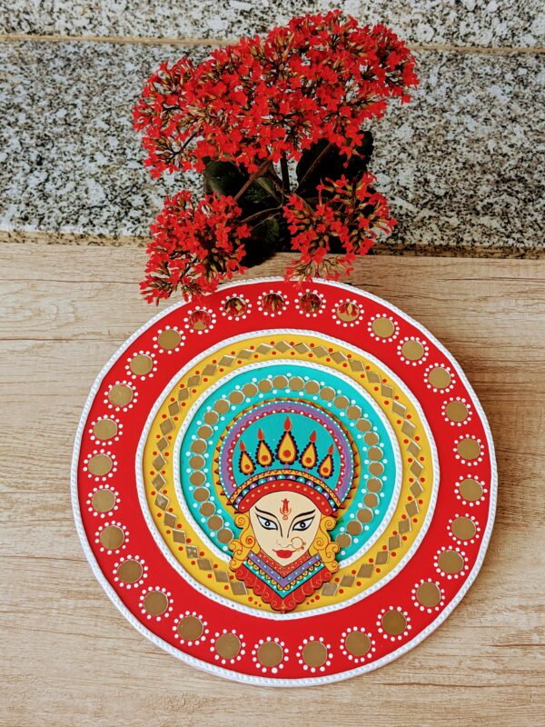 Goddess Durga wall hanging