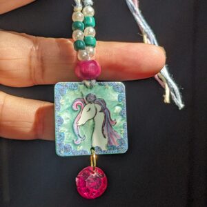 Children's Rakhi Unicorn Blue