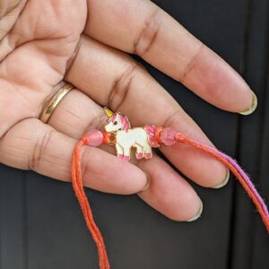 Children's Rakhi Unicorn Pink