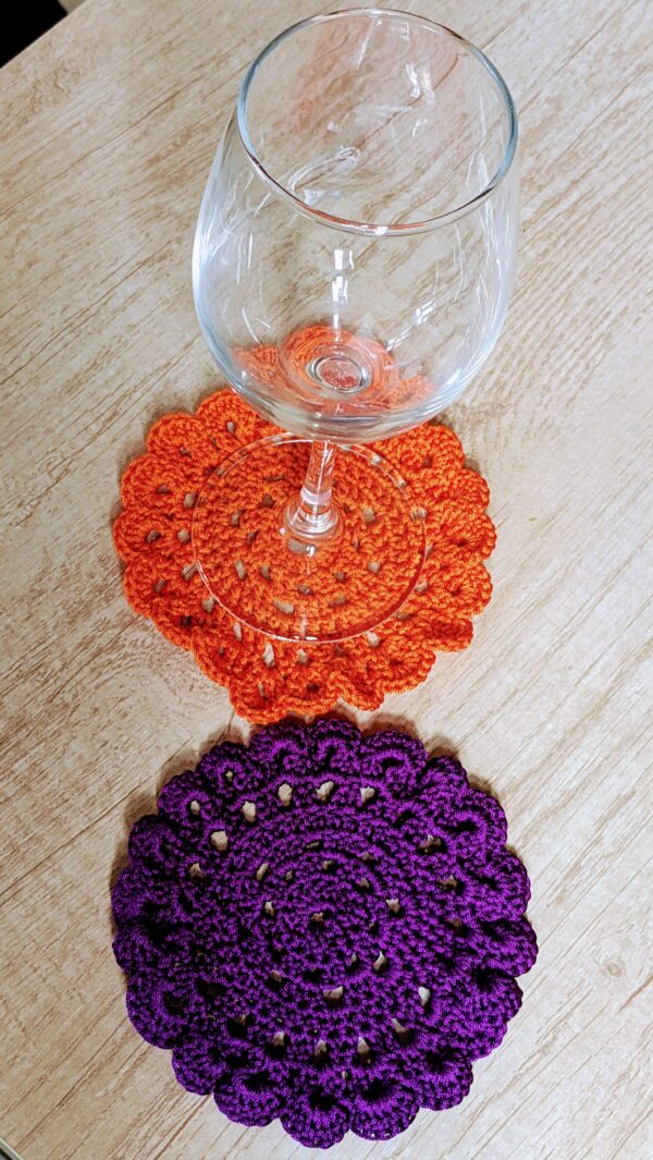 Crochet coaster set #4