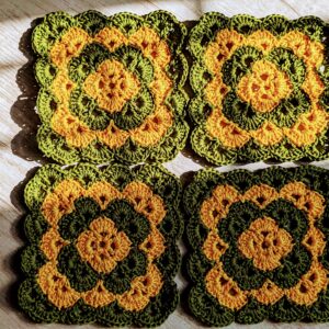 Crochet coaster set #1