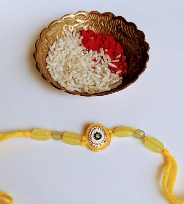 Yellow-Beads-Rakhi