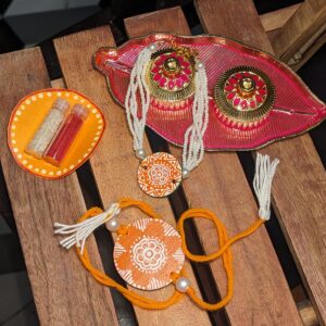 Aipan Rakhi Pair