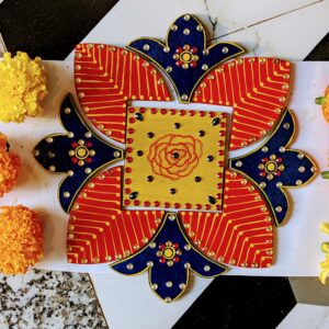 MDF Flower Rangoli